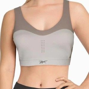 Reebok Women's Puremove+ High Impact Sports Bra, Gray X Large, FL2005  E - F Cup